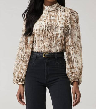 Bardot - Snake Print Blouse