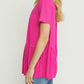 Entro - Short Sleeve Peplum Top