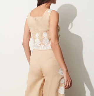 Figue - Isabelle Linen Top