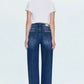 Pistola - Tate High Rise Bowed Wide Leg Jean