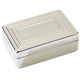 Creative Gifts International - Rectangular Lift Top Jewelry Box - 1.5" X 3" X 4.5"