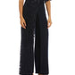 R & M Richards Women's One Shoulder Lace Jumpsuit Blue Size 16