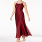 R & M Richards Women's Embellished Lace Gown Wine Size 16