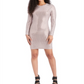 Morgan & Company Junior's Metallic Bodycon Dress Brown Size Small