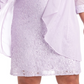 R & M Richards Women's Lace Dress & Jacket Purple Size 14W