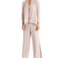 R & M Richards Women's 3 Pc Pantsuit Pink Size 12 Petite