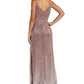Nightway Women's Ombre Sequin Gown Pink Size 14