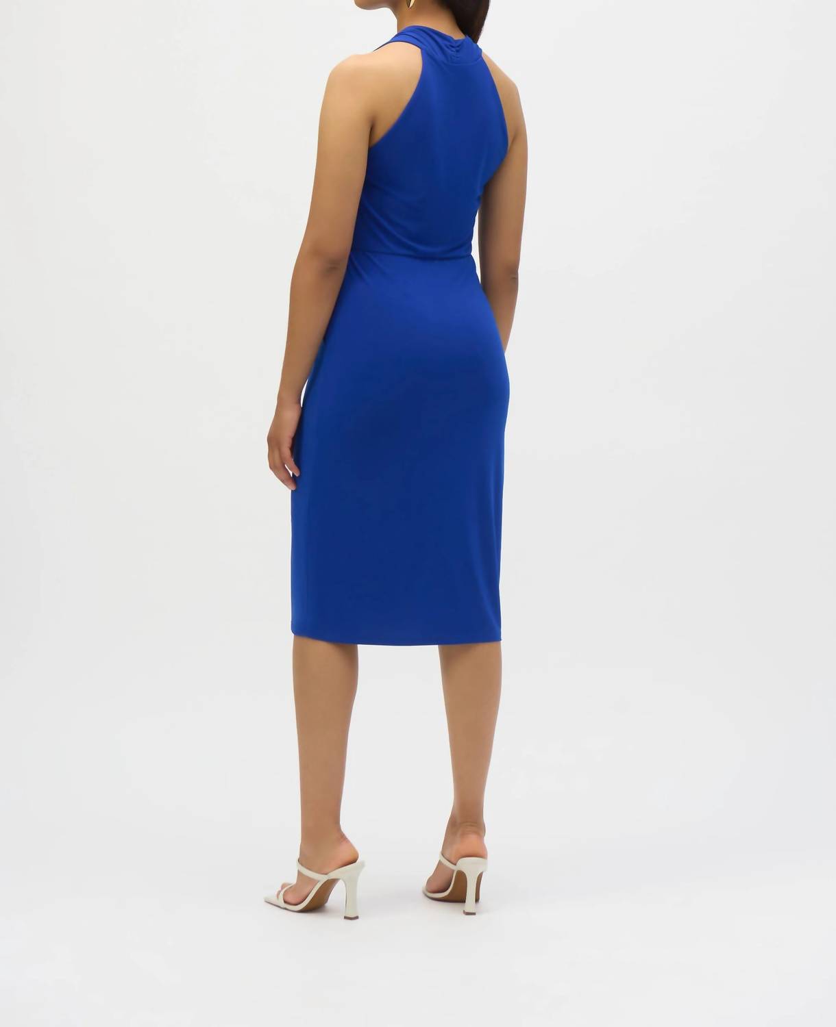 Joseph Ribkoff - Draped Front Halter Dress