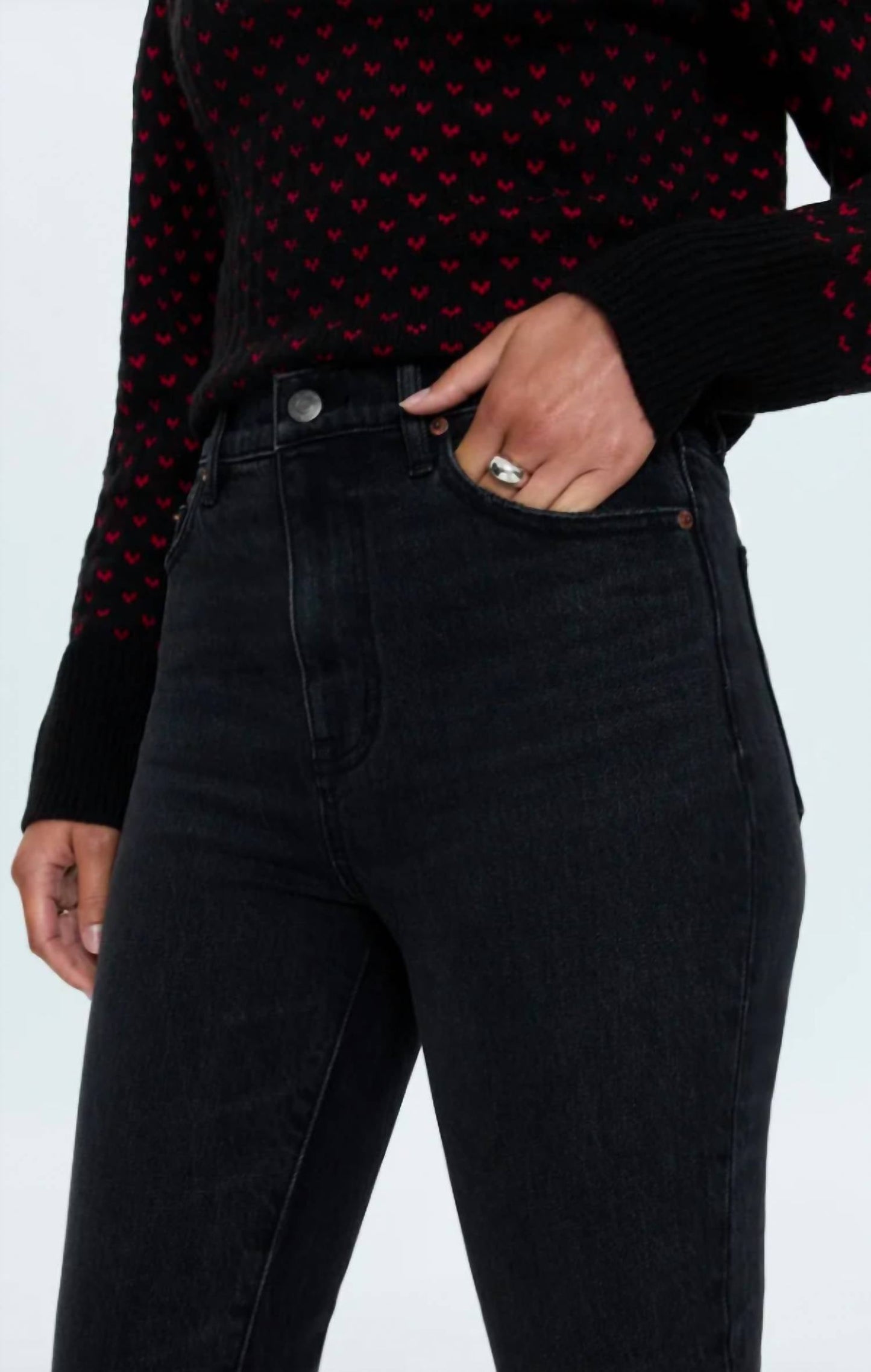 Pistola - BRI HIGH RISE SLIM STRAIGHT JEANS