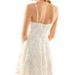 City Studios Junior's Lace Skater Dress White Size 13