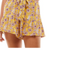 Bebop Junior's Floral Ruffled Leg Romper Yellow Size XX-Large