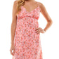 City Studios Junior's Empire Waist Maxi Dress Pink Size Small