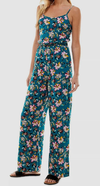 Kingston Junior's Tie Back Jumpsuit Green Size Large