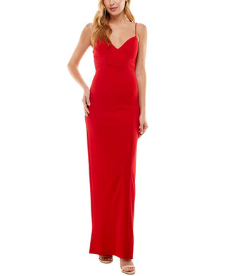 City Studios Junior's SeaScuba Creep Gown Red Size X-Large