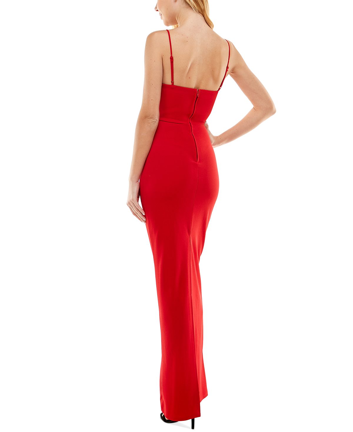 City Studios Junior's SeaScuba Creep Gown Red Size X-Large