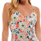 City Studios Junior's Tiered Dress Orange Size 9
