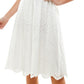City Studios Junior's Cotton Eyelet Dress White Size 9