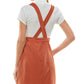 Kingston Grey Junior's 2 Pc Stretch Corduroy Dress Orange Size X-Large