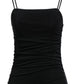 City Studios Junior's Ruched Bodycon Mini Dress Black Size 12