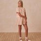Rylee + Cru - Grapefruit Stripe Set