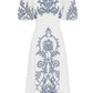 Alemais - Hazel Embroidered Midi Dress