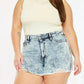 Kancan - Distreesed Denim Shorts
