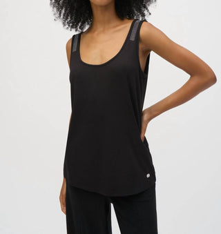 Joseph Ribkoff - Jersey Straight Fit Sleeveless Top