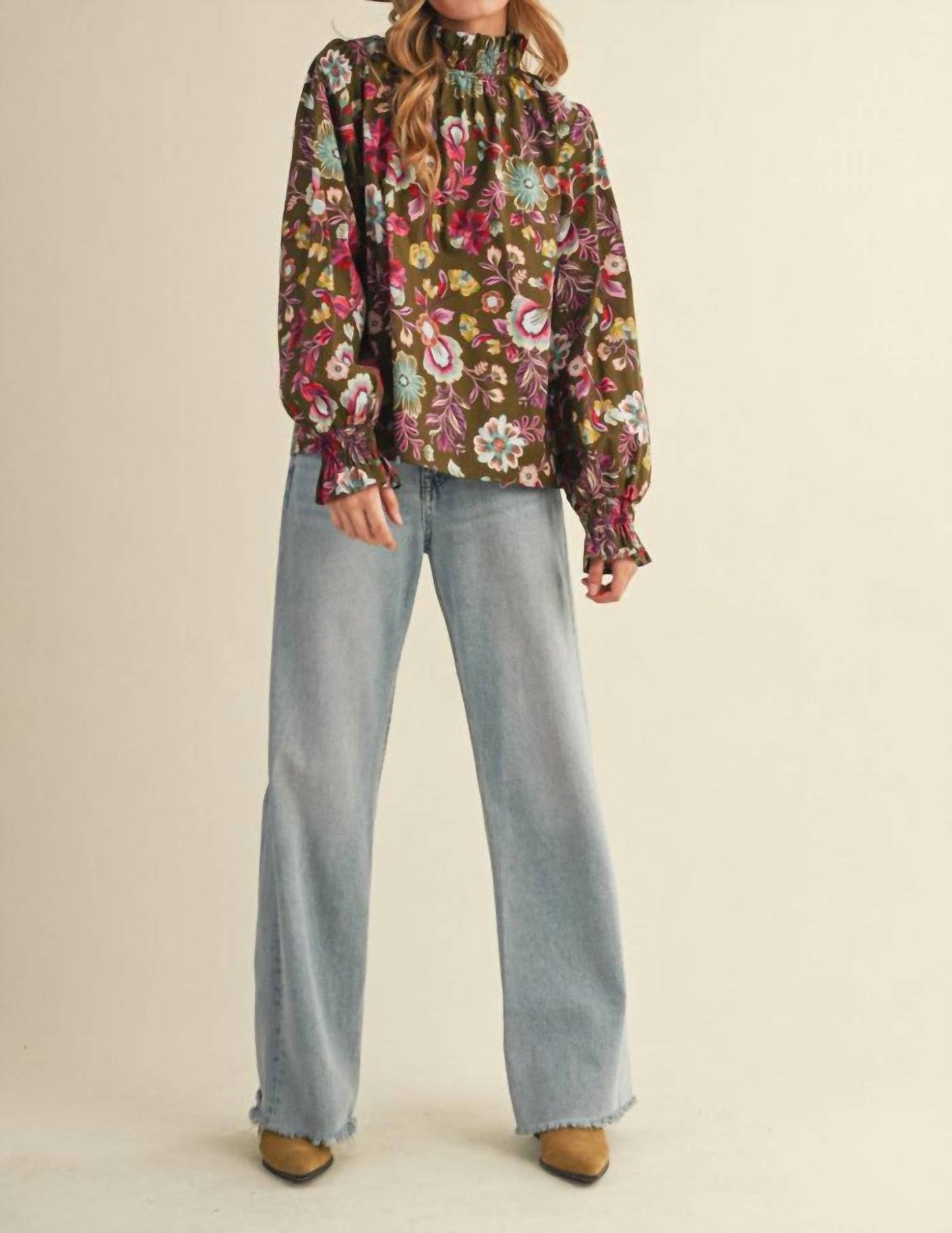 &Merci - Say It With Flowers Top