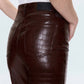 Pistola - Cassie Super High Rise Croc Straight Pant