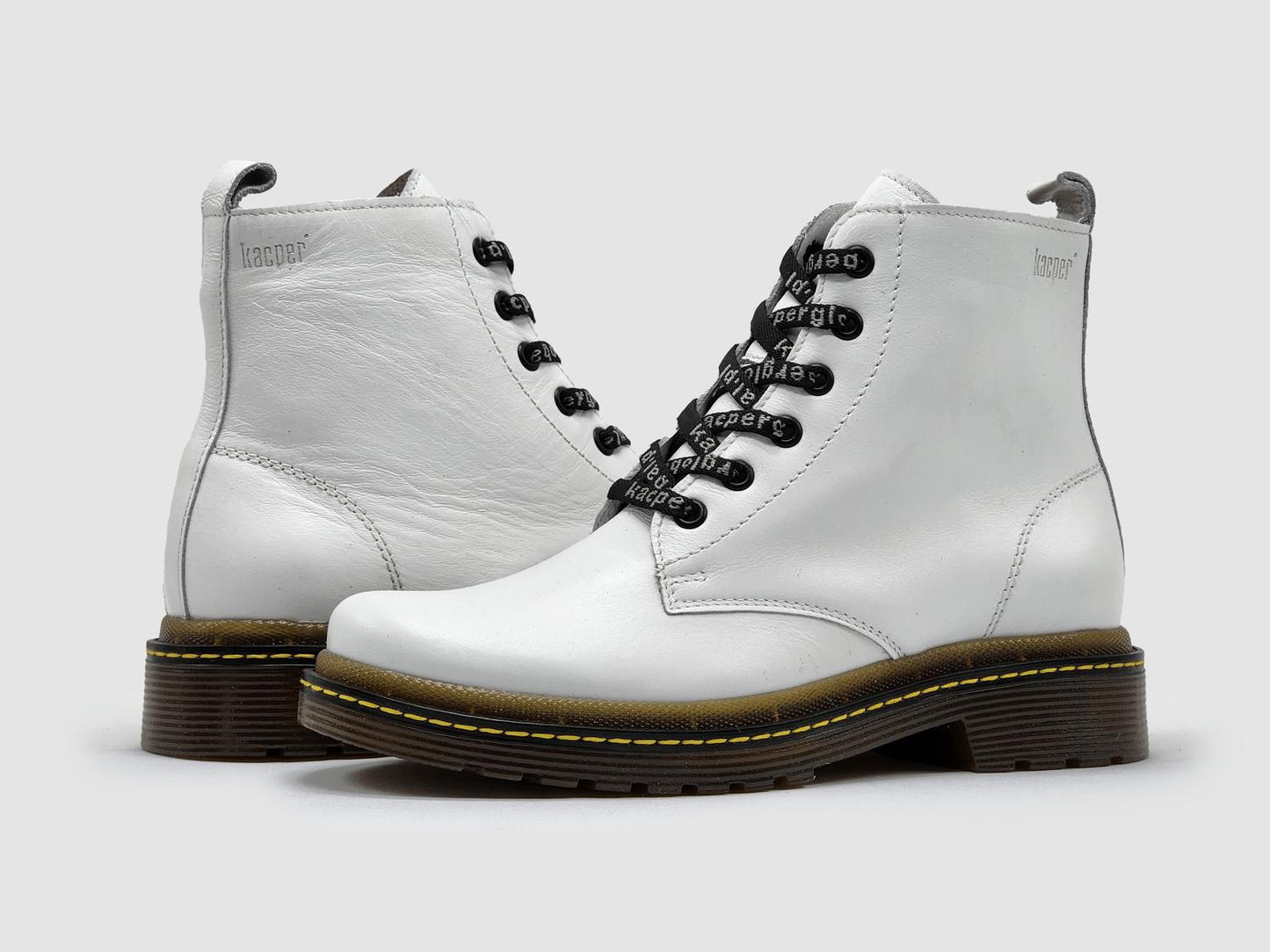 Kcr Group - Women's Premium Leather Zip-Up Boots