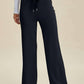 Basic Bae - Full Size Air Scuba Drawstring Wide Leg Pants