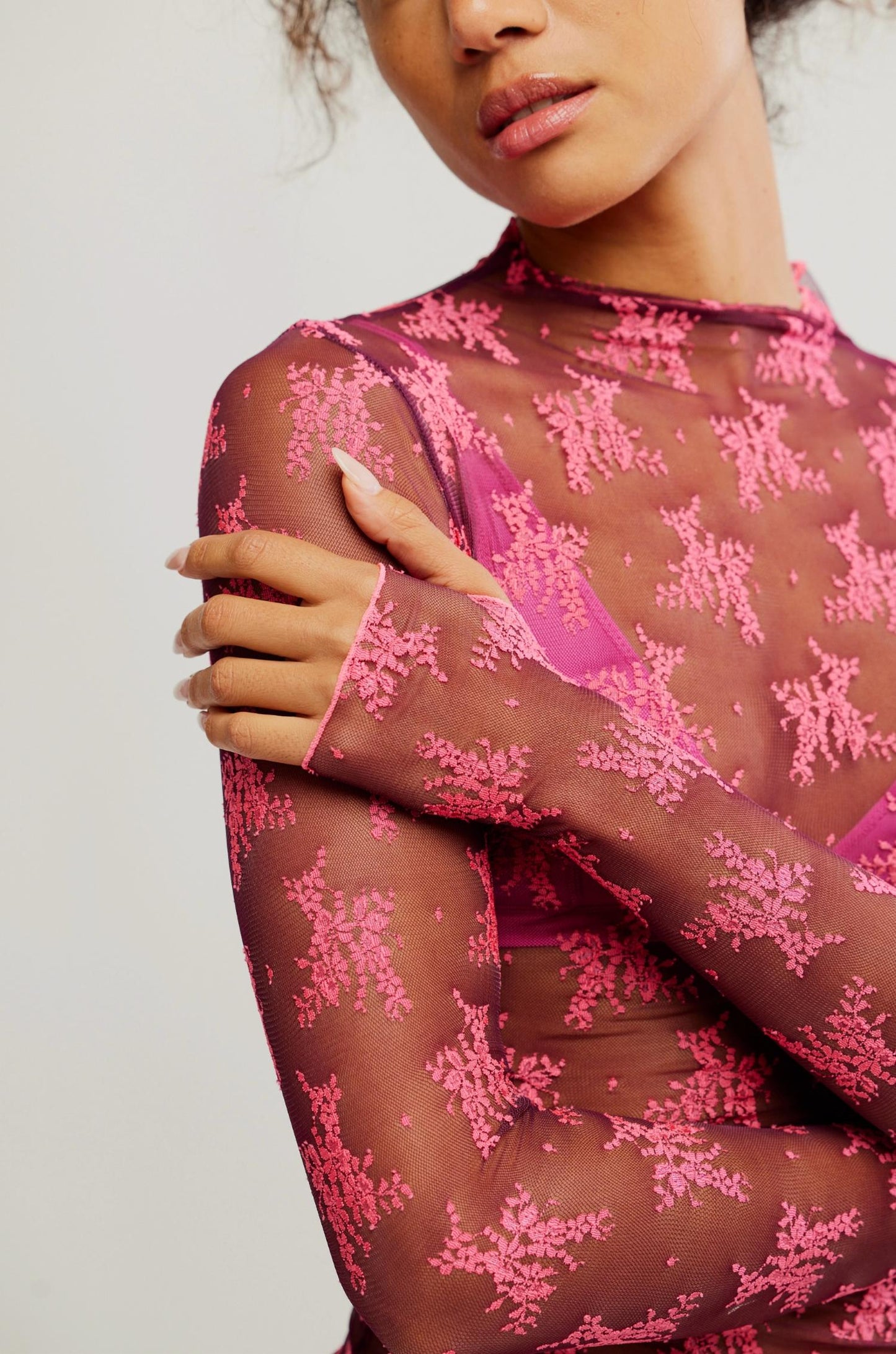 Free People - Two Tone Lady Lux Layering Top