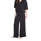Barefoot Dreams - Washed Satin Piped Wide Leg Pants