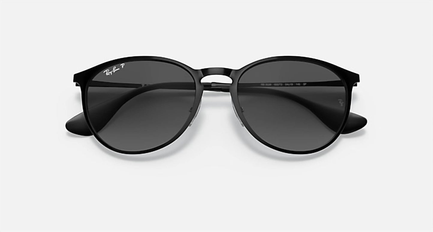 Ray Ban - Erika Metal Polarized Sunglasses Rb3539 - 002 - T3