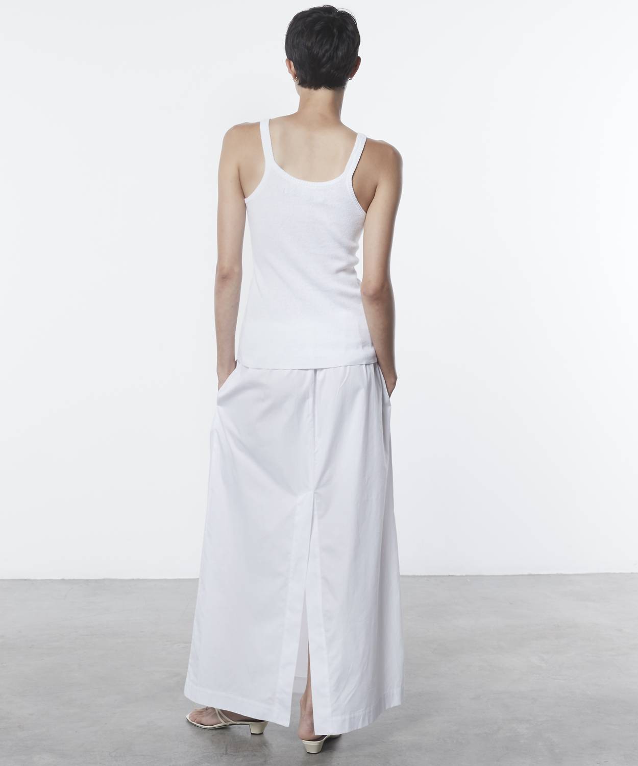 Enza Costa - LINEN KNIT STRAPPY TANK