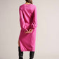 Ted Baker - Essya Slouchy Tie Front Midi Knit Sweater Dress
