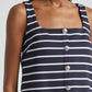 Veronica Beard - Tibbie Stripe Knit Mini Dress