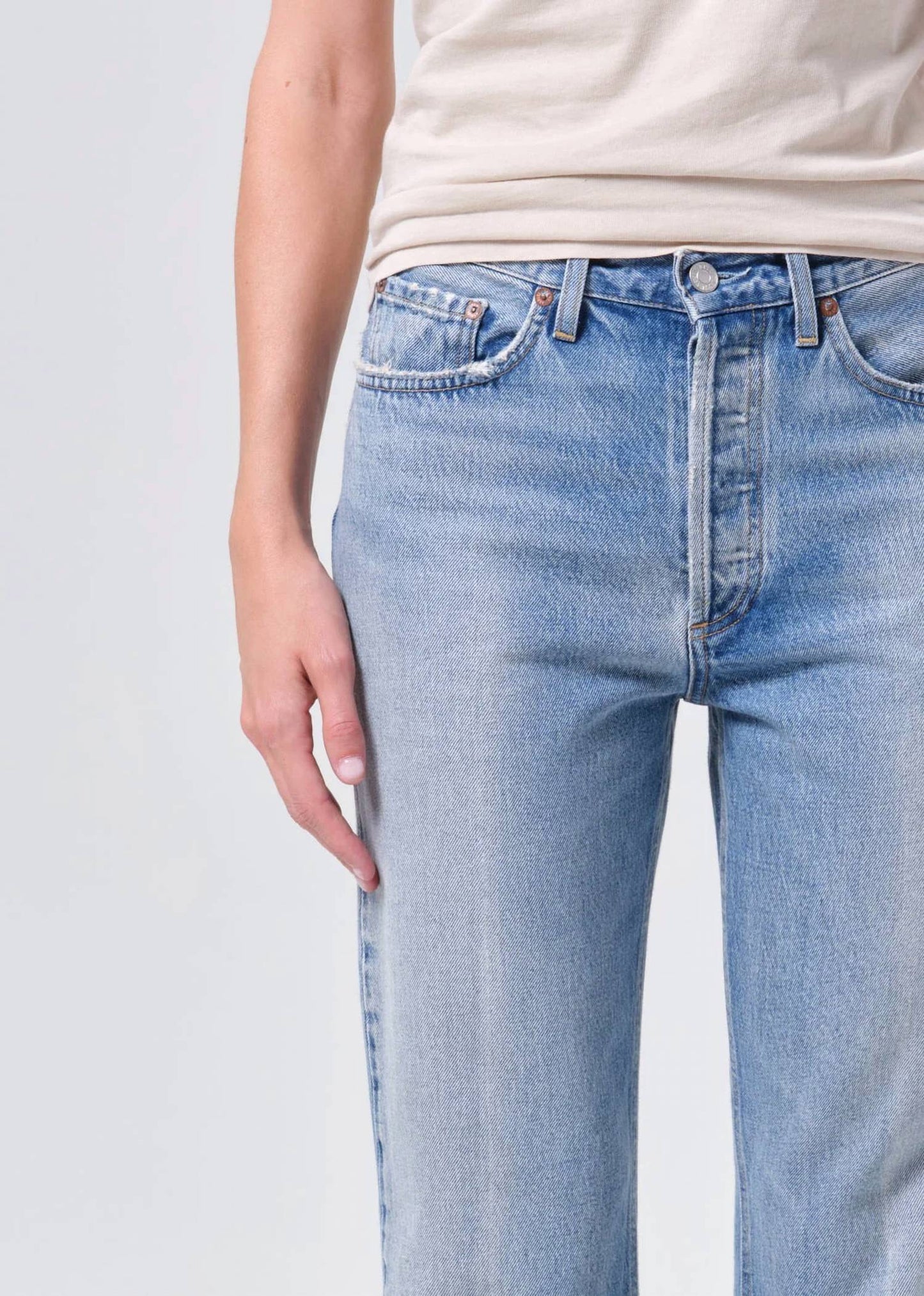 Agolde - Lana Straight Leg Jean