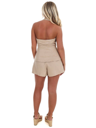 Mustard Seed - Bold Move V-neck Romper