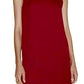 Naked Zebra - Neckline Accent Mini Shift Dress