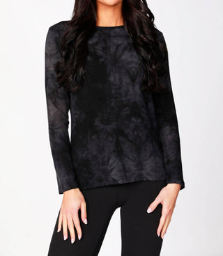 French Kyss - Soft Stretch Basic Tie Dye Tee