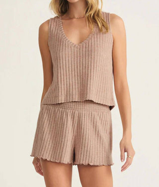 Z Supply - Sloane V-neck Silky Rib Tank