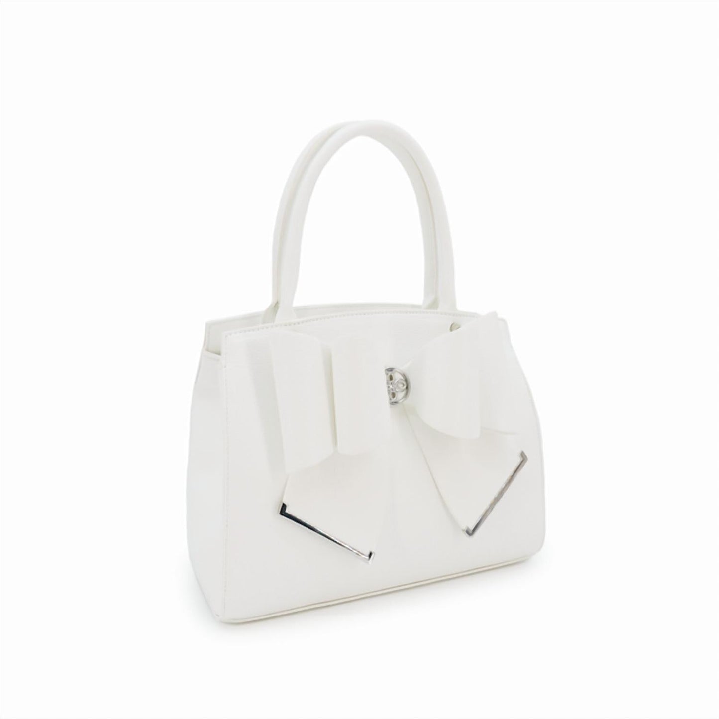 Like Dreams - Women's Grace Bowtie Top Handle Satchel Bag