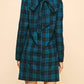 Pinch - Plaid Long Sleeve Mini Dress