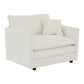 Accent Chair Set of 2, High-End Chenille Upholstered Armchairs