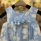 Abel & Lula - Girls Floral Linen Dress