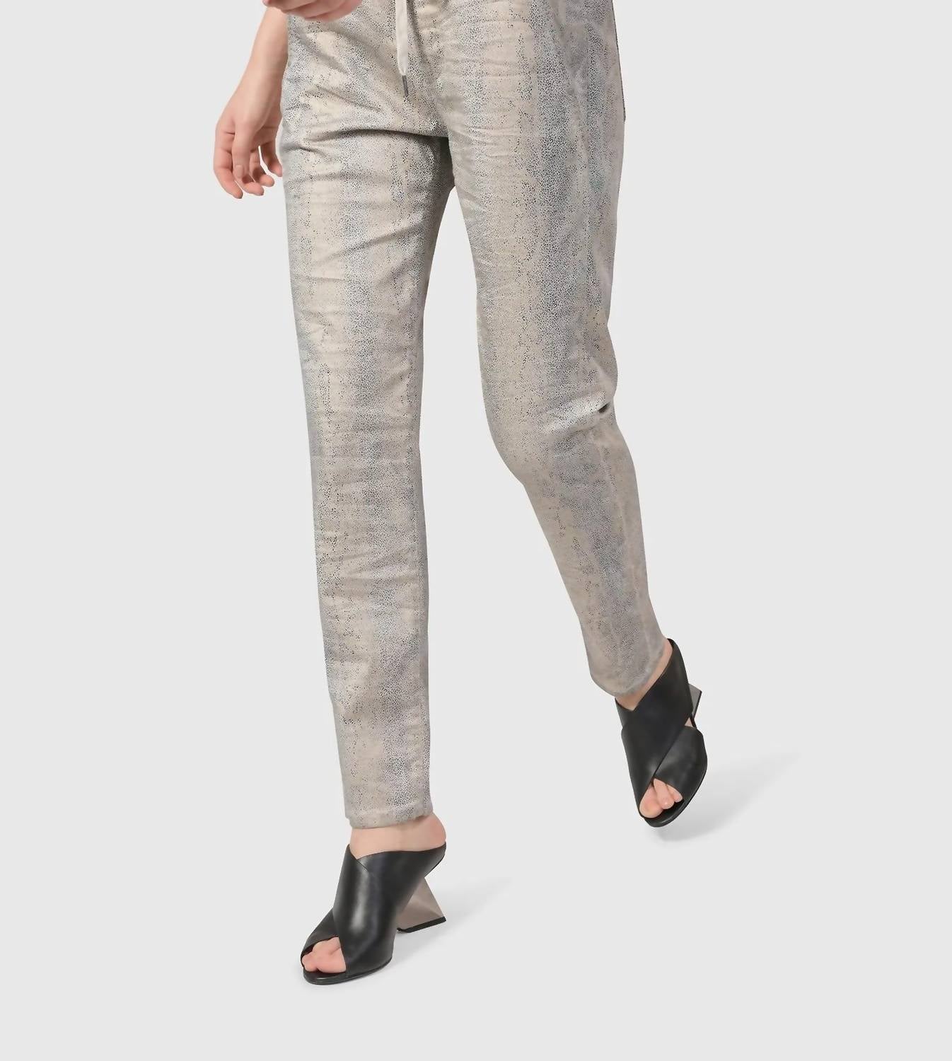 Alembika - Women's Snake Iconic Stretch Jeans