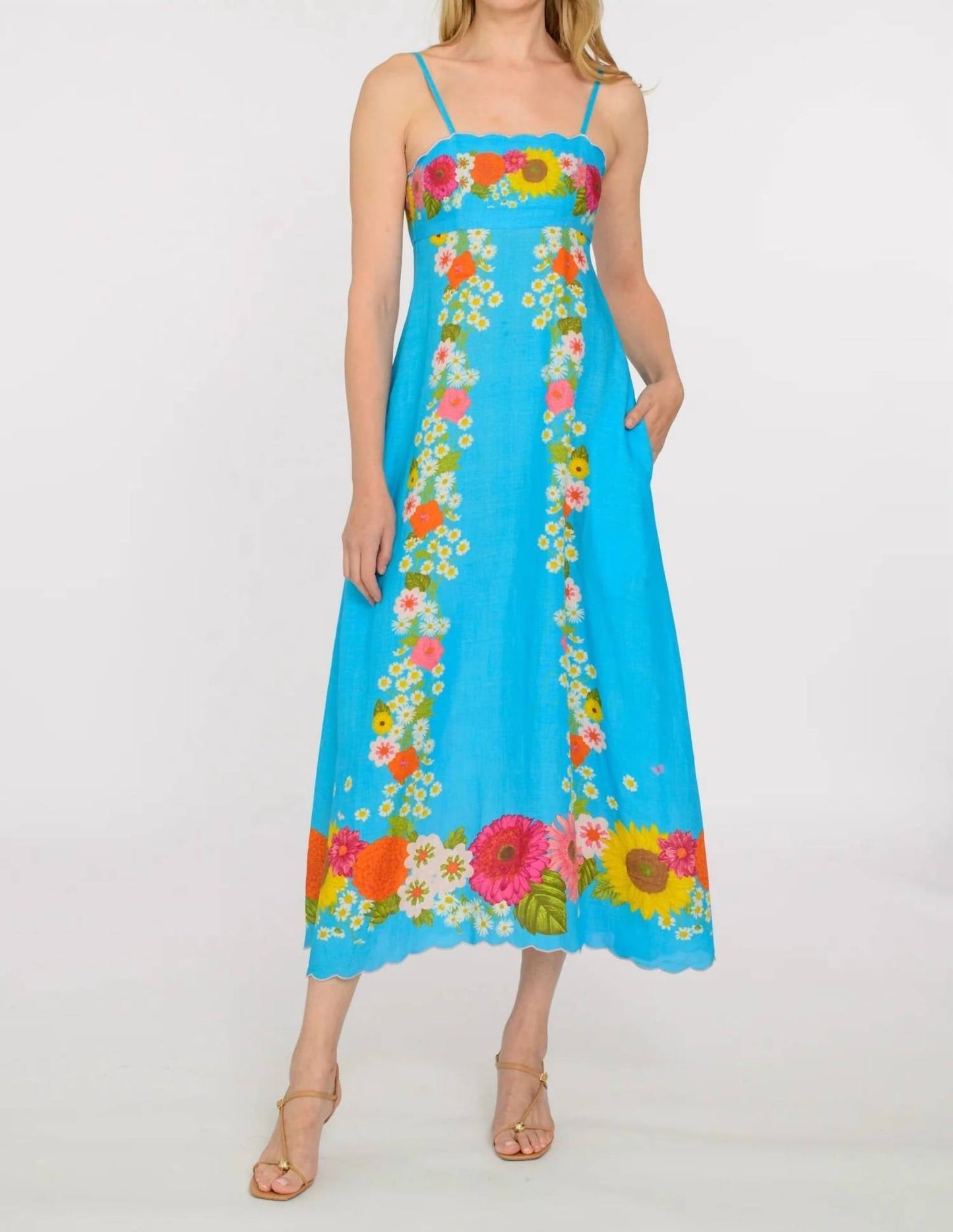 Elizabeth James The Label - Annalisa Midi Dress