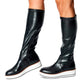 Silent D - Women's Nadia Smooth Stretch Flatform Boot