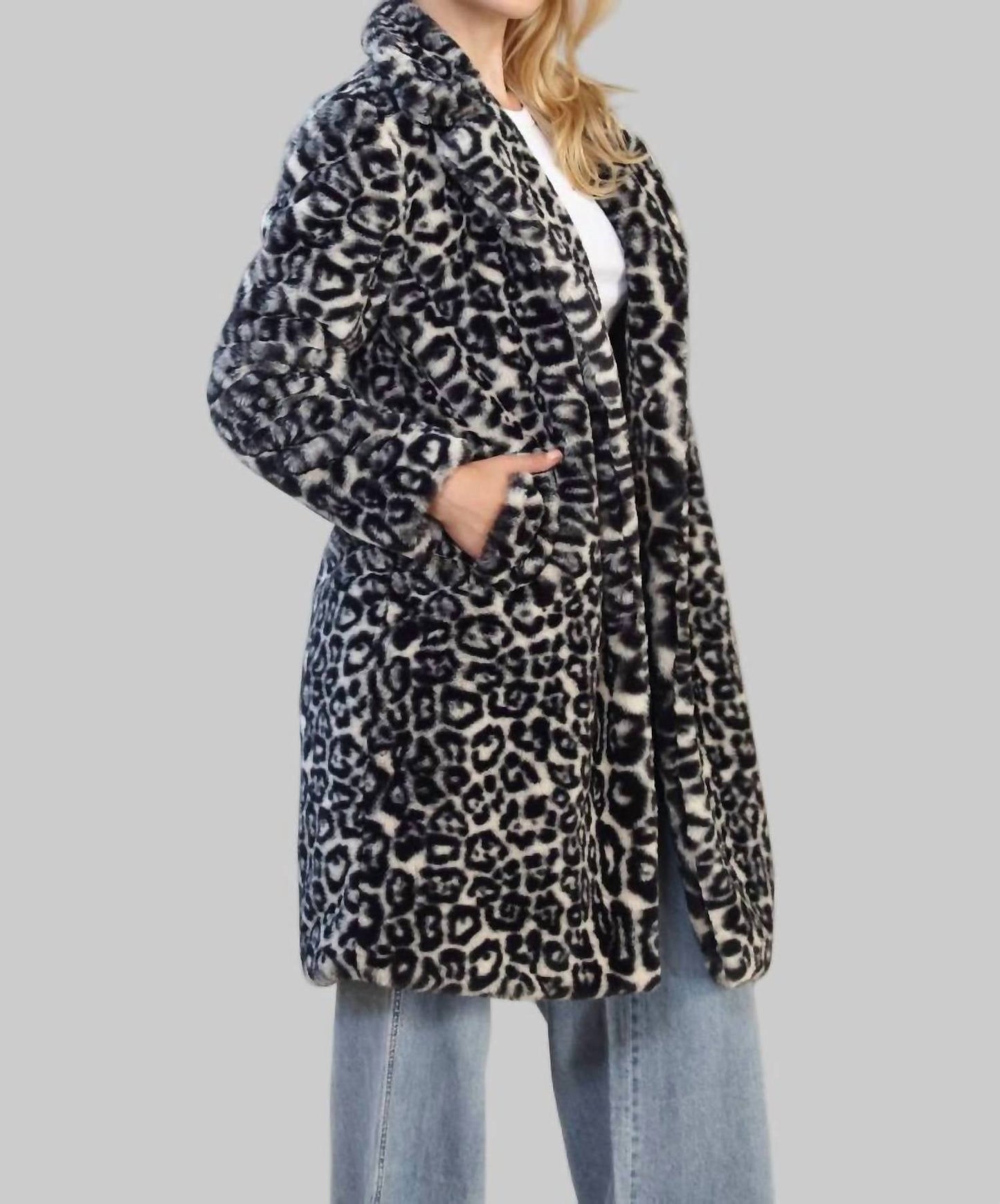 26 International - Serafina Leopard Coat